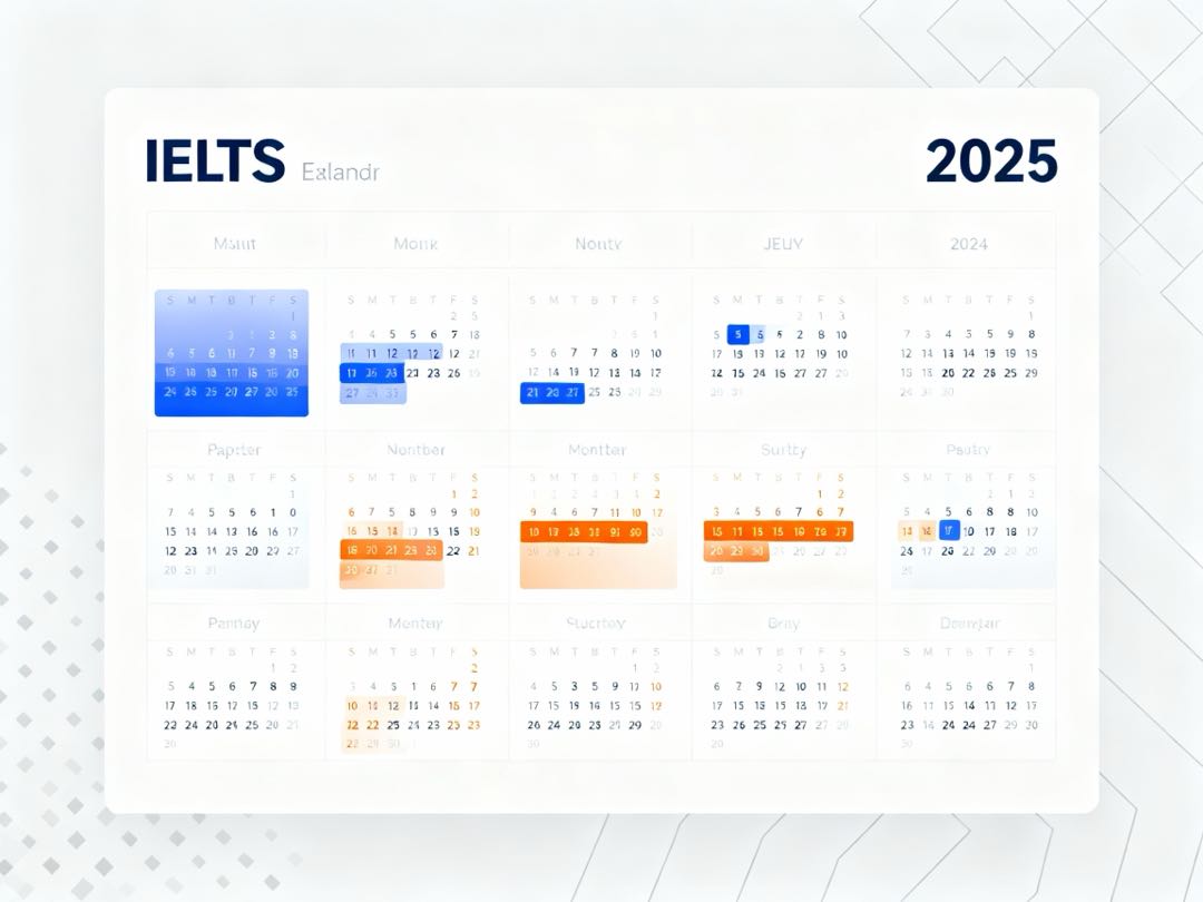 2025年全年雅思考试报名时间表重磅发布!抢位攻略一网打尽