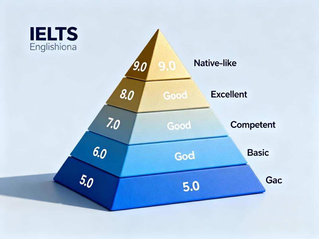 雅思分数对照表自测指南:精准评估你的真实英语水平
