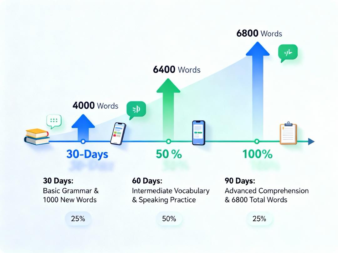 扇贝单词深度体验报告:90天实测后的真实感受与学习效果分析