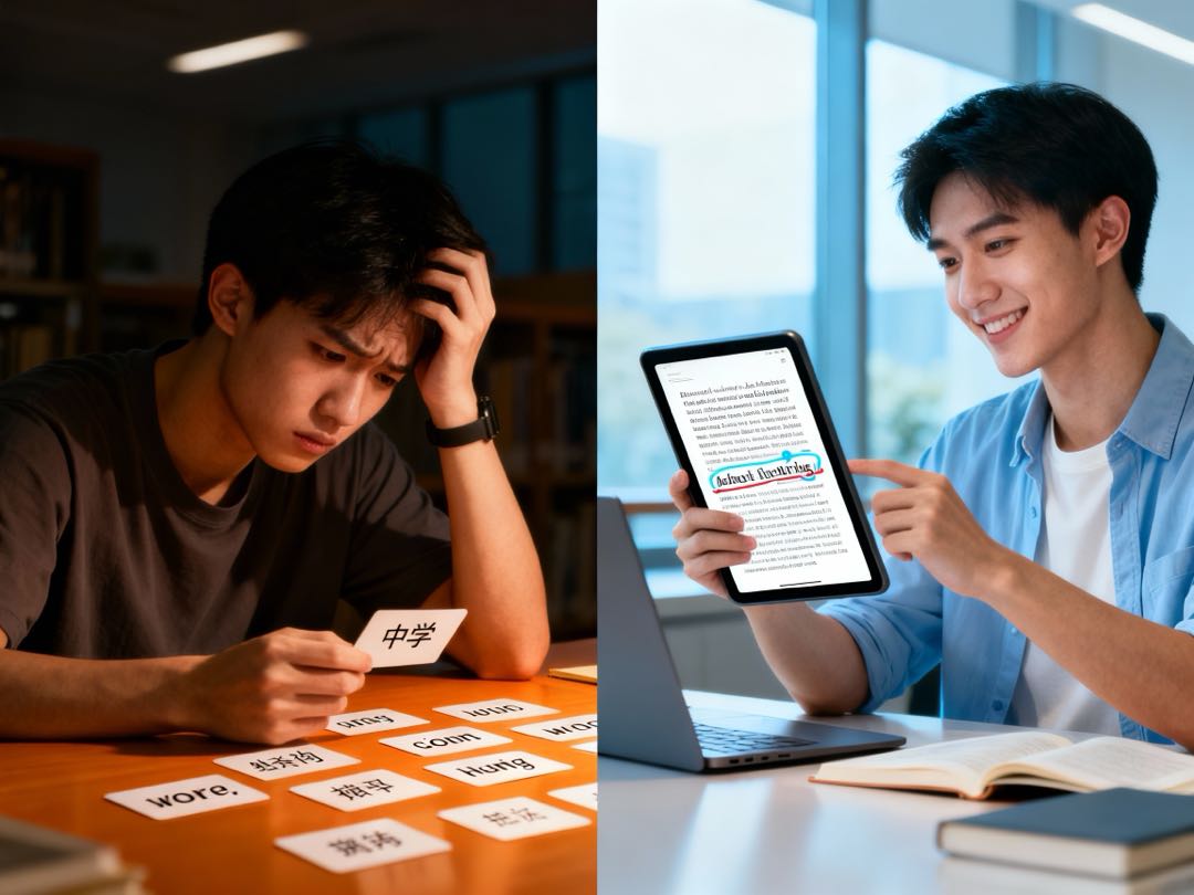 考试vs实用:为什么你背过的单词在翻译和应用中总是用不上?
