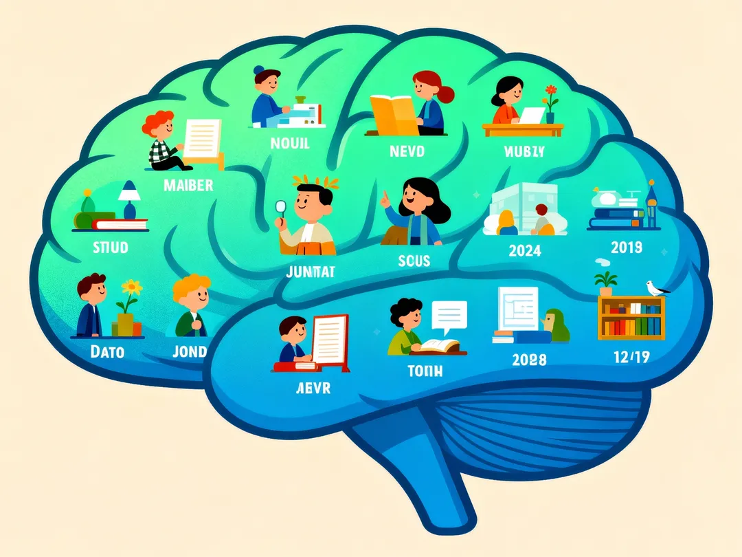 AI驅動的月份英文記憶術：用大腦最愛的方式一次背熟12個月