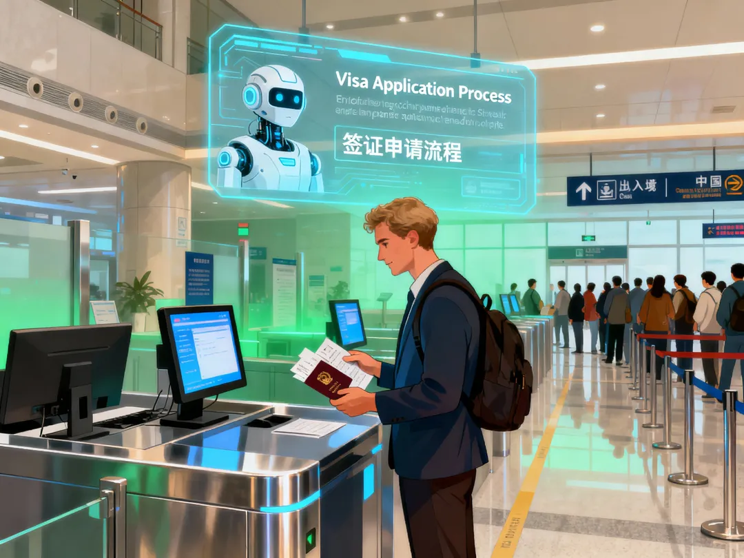 从签证条例看语言门槛：AI如何让外籍人士在华沟通零障碍