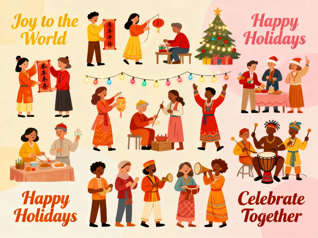 跨文化节日交流：从圣诞祝福看英语实用表达能力提升