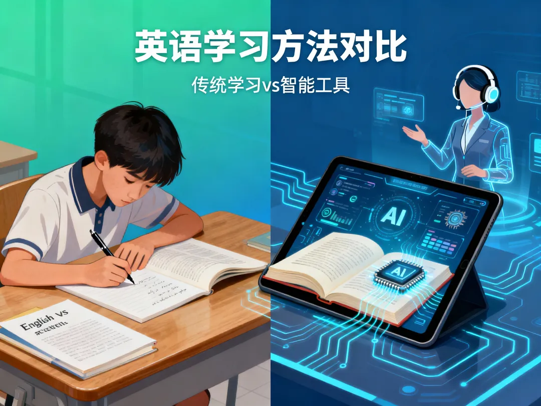 英语学习方法大对比：传统学习vs智能工具，哪种更适合你？