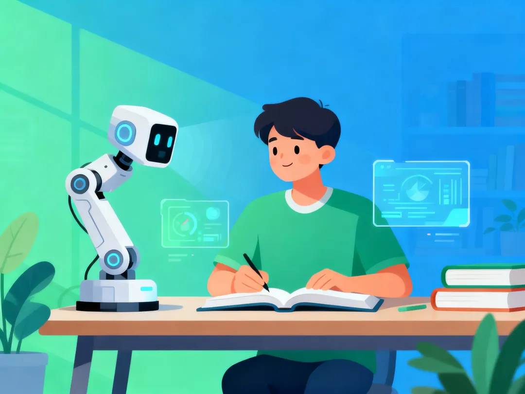 AI驱动的英语学习方法：从被动学习到主动掌握的转变