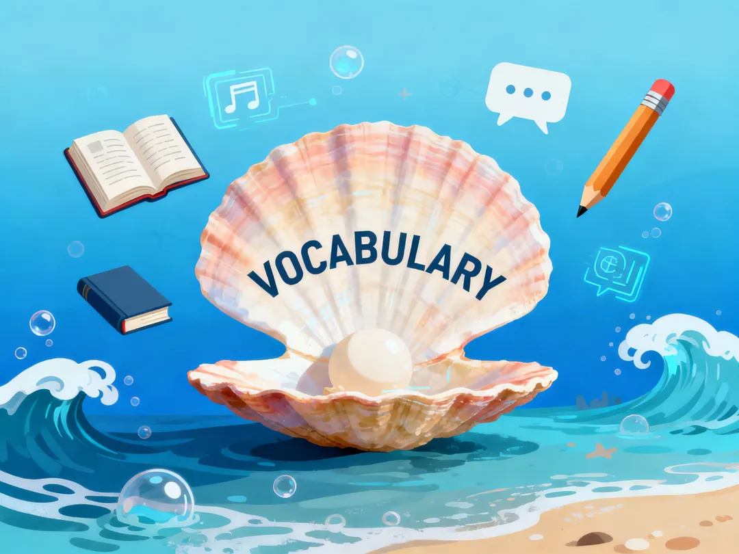 从海洋生物到语言智能：扇贝给你的英语学习启示
