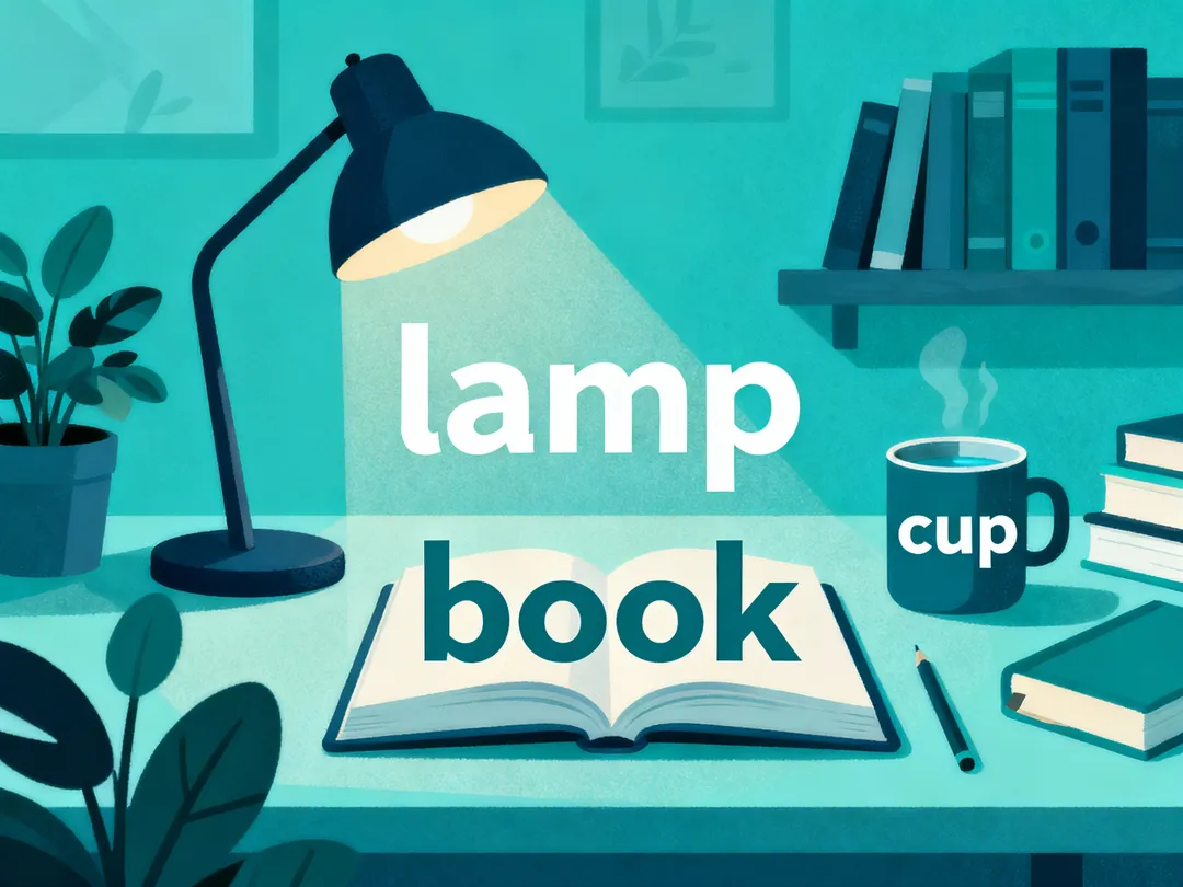 生活场景英语学习:从日常物品到语言突破的实践指南