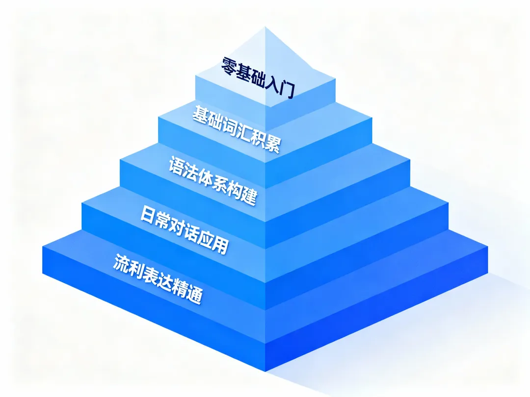 从零基础到流利表达：科学化英语学习的五个核心阶段