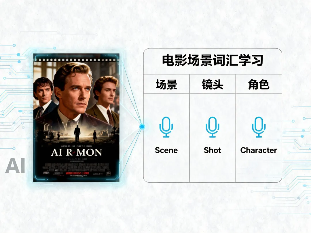 5个电影场景词汇学习法：让英语单词记忆不再痛苦