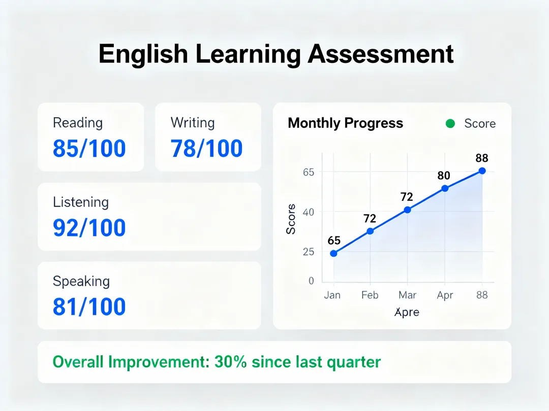 15分钟英语水平测试：精准评估你的语言能力