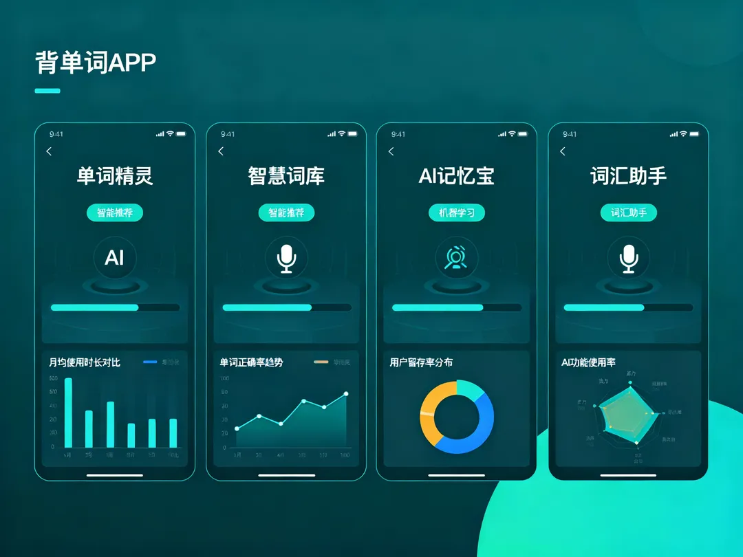 2025年背单词工具深度评测：四款主流产品对比分析与未来趋势洞察