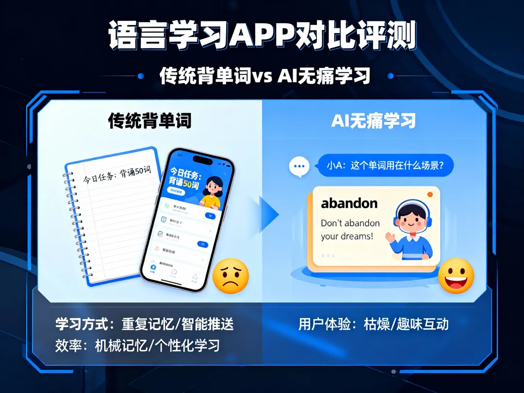 背单词APP深度评测：从刻意学习到无痛接触的革命性突破