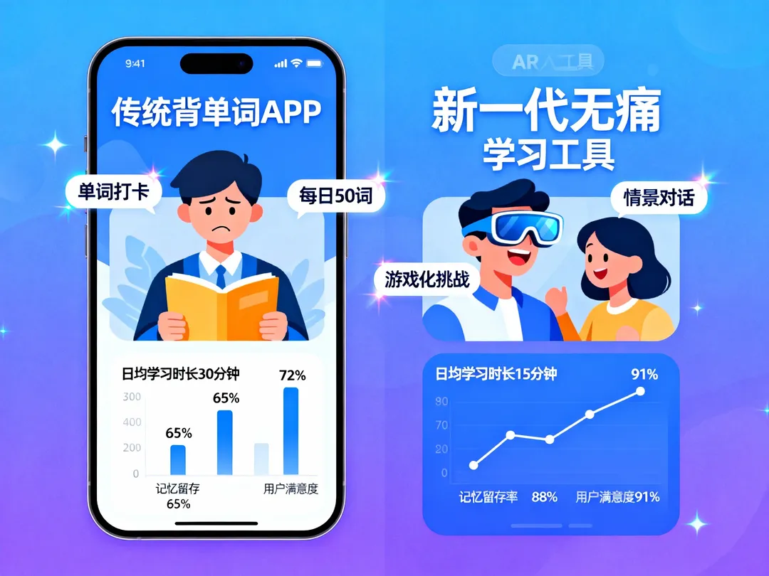 高效背单词工具深度评测:从刻意练习到无痛学习的范式转移