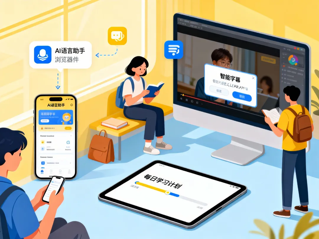 日常英语学习的5大高效方法:告别痛苦,拥抱无痛学习