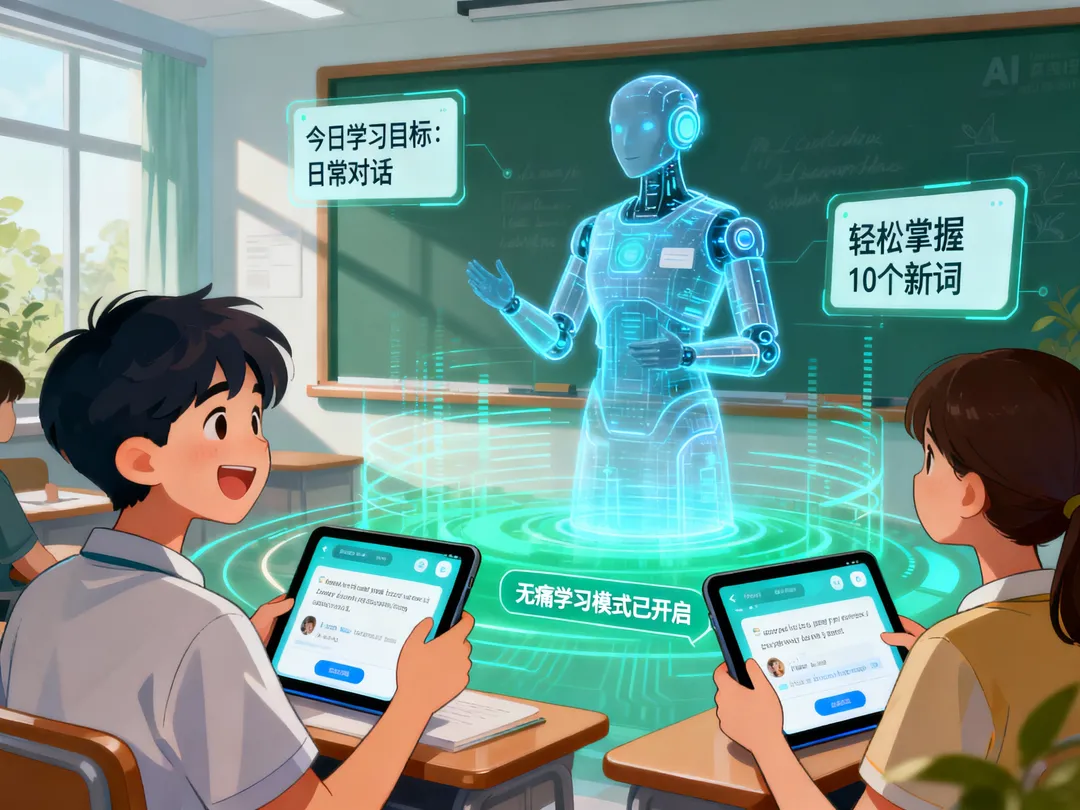 AI英语导师革命：从刻意练习到无痛接触的思维转变