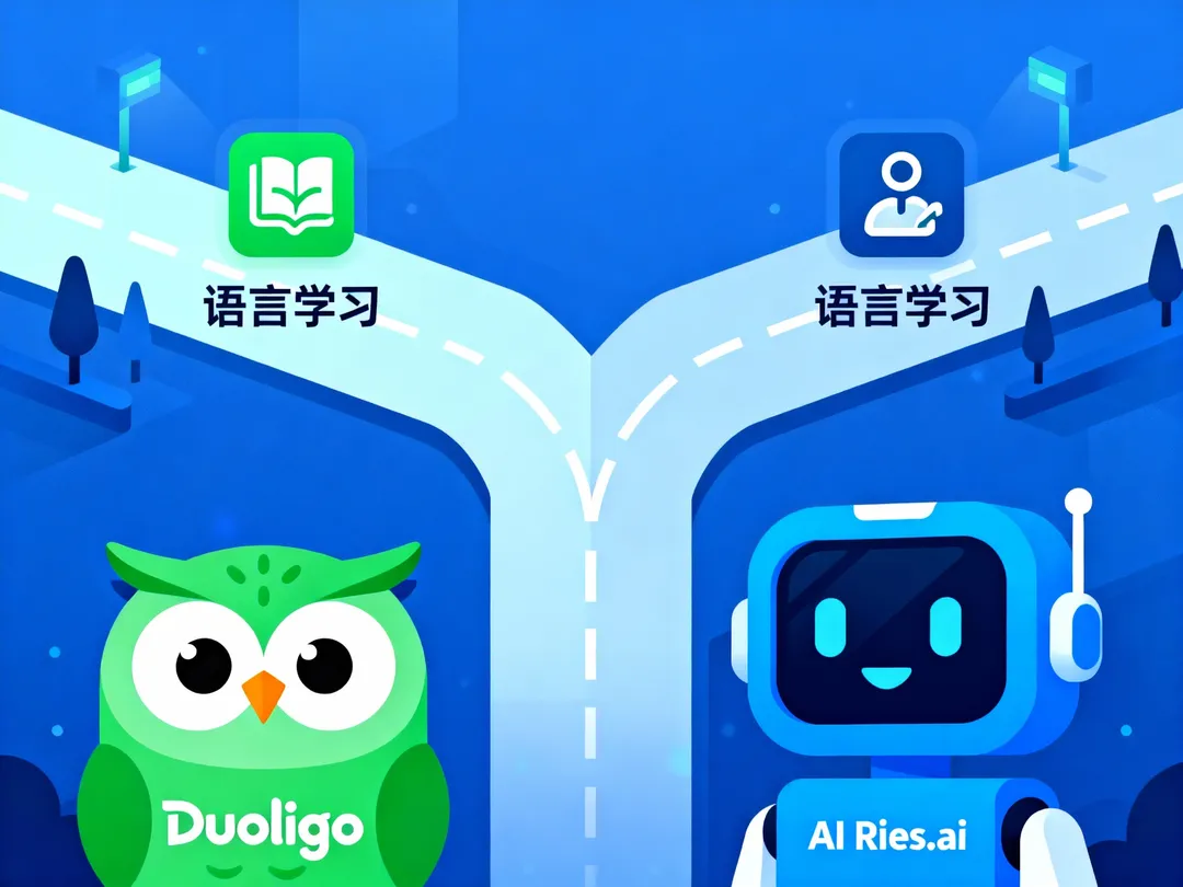 Duolingo vs Ries.ai：语言学习的两条路径，谁是你的最佳选择？