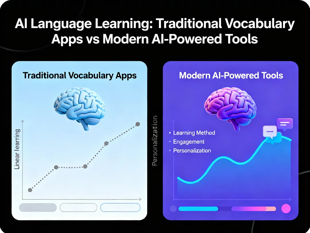 不背单词vs墨墨背单词深度对比：传统记忆法为何失效，AI如何重塑词汇学习
