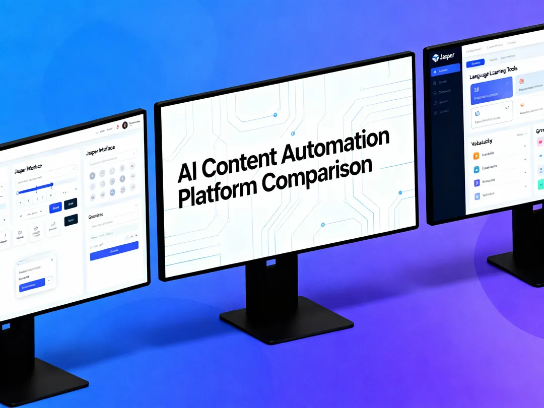 AI内容自动化平台深度测评：Jasper与Ries.ai的差异化解析